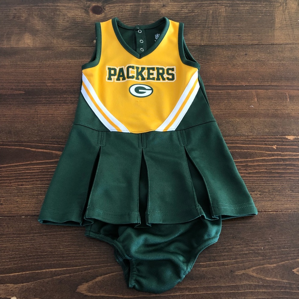 Packers Cheerleader Dress • 3T / Toddler